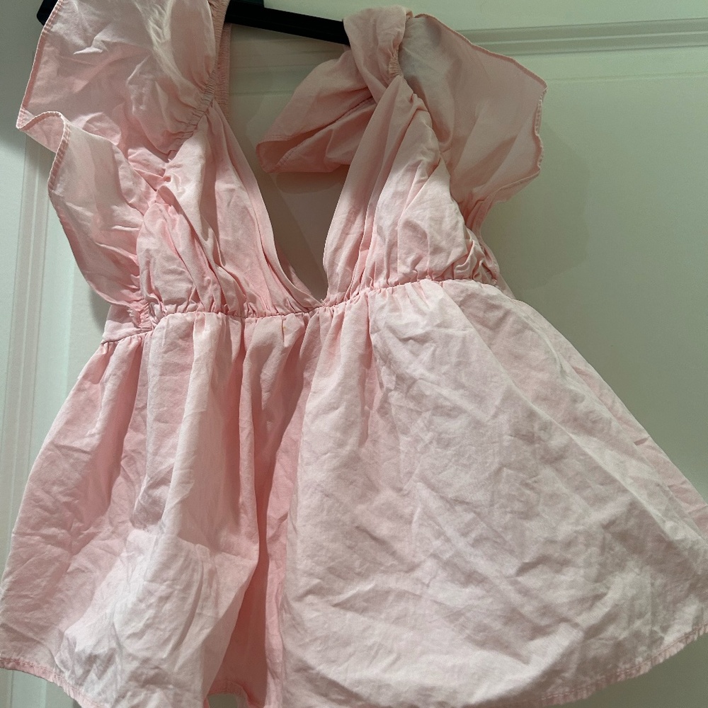 Day+Moon pink top
